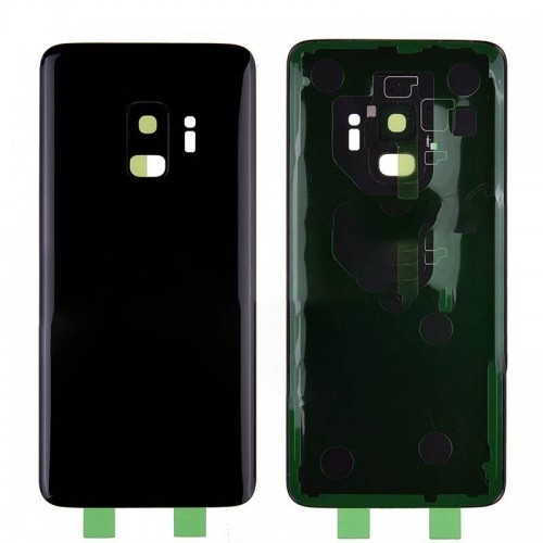 Samsung Galaxy S9 Back Glass Black With Camera Lens